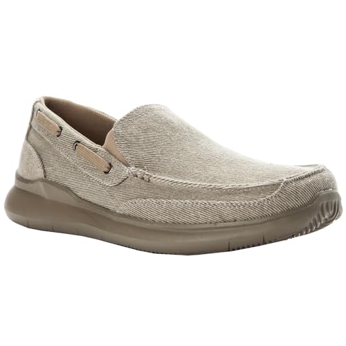 Image of Propet Mens Viasol Slip On Casual Shoes - Grey