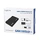 Logilink UA0256 6,35 cm (2,5 Zoll) Festplattengehäuse (SATA, USB 3.0) schwarz