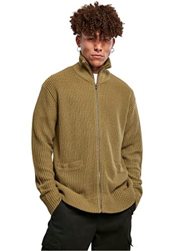 Urban Classics Cardigan con Zip Maglia di Tuta