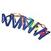 KIKIGOAL Children's Walking Ropes for Preschool Daycare School Kids Outdoor Colorful Handles For Up To 12 Children 2 Teachers (Handle style)