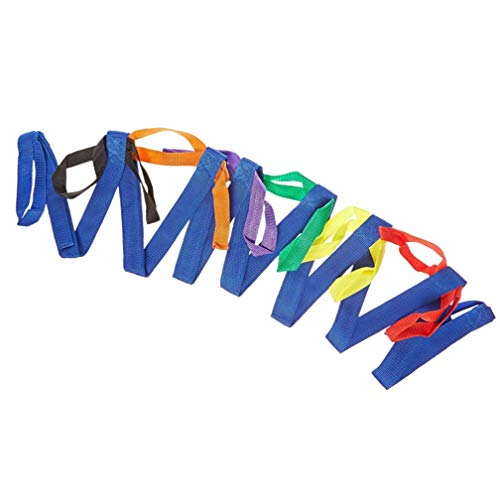 KIKIGOAL Children's Walking Ropes for Preschool Daycare School Kids Outdoor Colorful Handles for Up to 12 Children 2 Teachers (Handle Style) - Thumbnail 7