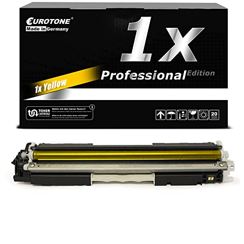 Toner compatible HP LaserJet CP1025 EuroPro remplace CE312A 126A jaune