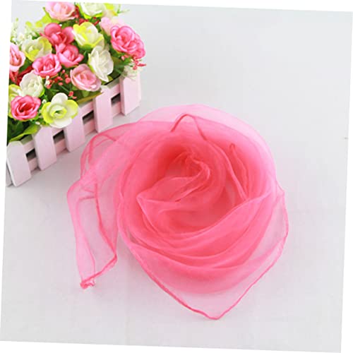 Pañuelos de chiffon infantiles para danza con 36 piezas de colores aleatorios para fiestas 6