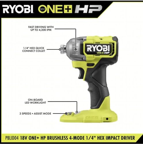 Ryobi ONE+ HP Brushless Impact Driver