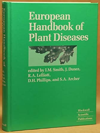 European Handbook of Plant Diseases: 1 book cover