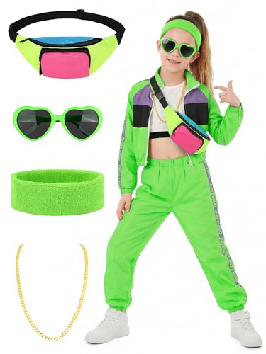 Disfraz completo para niña estilo Hip Hop 9-10 años miniatura 1