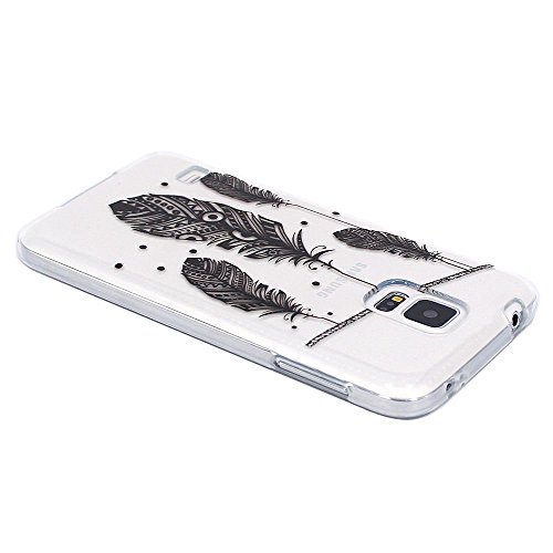 JIAXIUFEN Galaxy S5 Cover, TPU Gel Protettivo Skin...