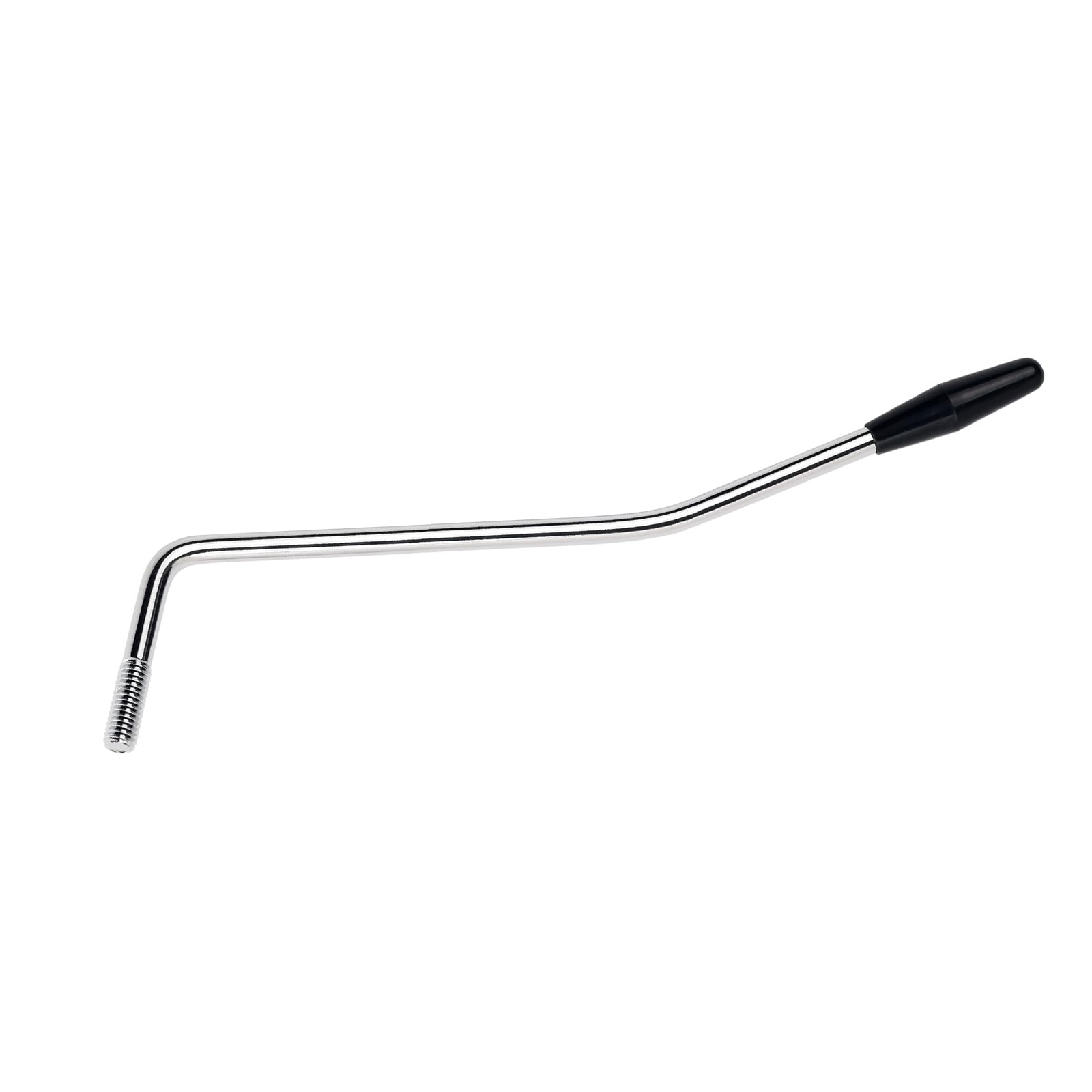 Banworks Electric Guitar Tremolo Arm Metric M6 Whammy Bar with 5.8mm (15/64") Thread for Tremolo Bridges of Squier Strat ST Guitars Made in China and Indonesia JT/YB-01 Chrome with Black Tip