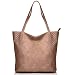 KISS GOLD(TM) Womens Top Handle Bag, Large Capacity Shoulder Handbag Shopping Bag with Exquisite Hollow Design