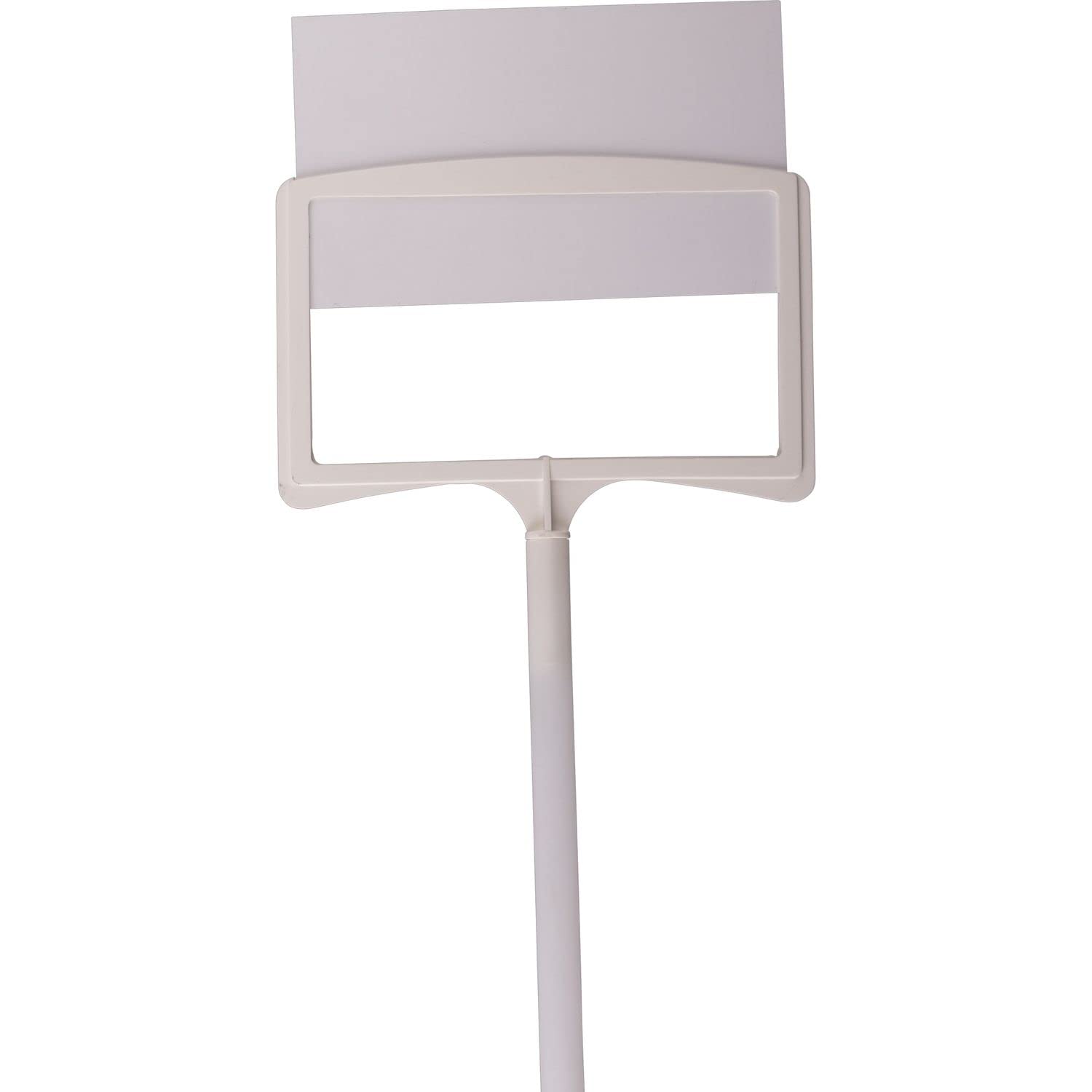 Wechselschilder - 120 x 75 mm, 40 cm gerade - 10 St.