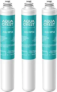 AQUA CREST 9001 Under Sink Water Filter, Compatible with Moen 9001 PureTouch AquaSuite Microtech 9000. Pack of 3
