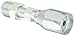 EATON Weatherhead 24706N-B06 Inverted Male Swivel Straight Hose Fitting, AISI/SAE 12L14 Carbon Steel, 5/16" Hose ID, 3/8" Tube Size