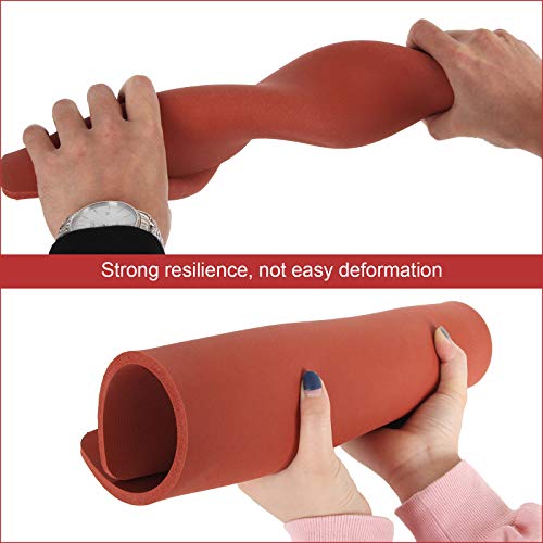 Ziqi 12 X15 Inch Silicone Heat Press Mat Pad, 5/16” Thickest Silicone Heat Mat For Heat Press Machine Flat Heat Transfer Press Replacement Pad (Red) #TOP4