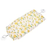 BESPORTBLE Hängematte für Bartagamen und Echsen Kleine Kletterhängematte aus Strapazierfähigem Polyester mit Saugnäpfen Schlafplatz für Reptilien im Terrarium