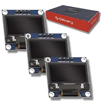 AZDelivery OLED Parent 128 x 64 Pixel 0.96 Inches