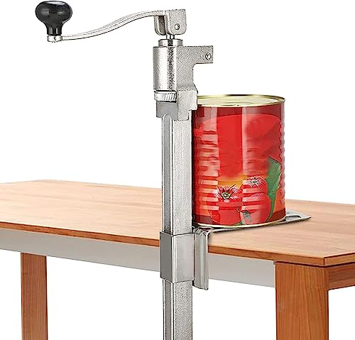 Apriscatole Manuale, Apriscatole da Banco 19 Pollici, Apriscatole Commerciale Apriscatole Grande per Impieghi Gravosi, per Cucine Industriali Hotel Fabbriche Alimentari Taglio Veloce ed Efficiente