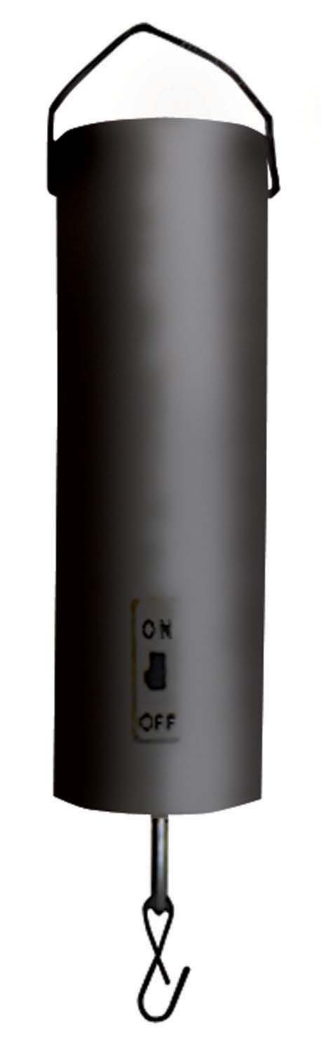 Red Carpet Studios Rotating Motor for Hanging Décor, Wind Chimes and More - Slow Spinning 20-25RPM, Black