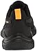 Amazon Essentials by Reebok Men's All Day Comfort Slip-Resistant Alloy-Toe Safety Athletic Work Shoe, Black Gold, 11