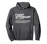 Flight Attendant Definition Stewardess Pullover Hoodie