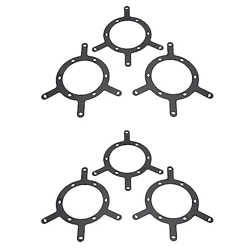 HUAOSN ビリヤード振り子ステッカー 6 枚 ビリヤードキックオフステッカー フィルム紙ビリヤードキックオフステッカー 9/10 ボール配置用