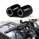 Super Vici Handlebar End Fit for CBR 650R 600RR 500R 1000RR 300R 250R 125 945RR - 2023 2024 2025 All Year | CBR 650RR 1000RR Handle Grips 2024 CBR650R Accessories 2025 CBR650R Accessories BK