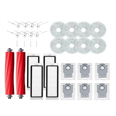 Carpet Cleaning Main Side Brush Replace Compatible for Roborock Q Revo / P10 A7400RR Robot Vacuums Cleaner Spare Parts