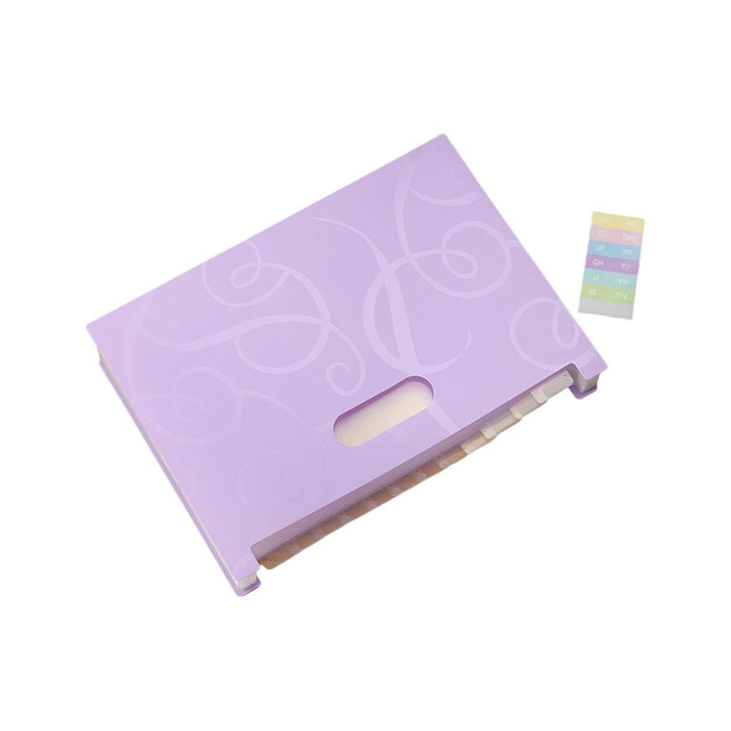 SKYDUE Organiseur De Documents, Dossier Extensible A4, Dossiers En Plastique Coloré, Robuste Et Protecteur Pour Organiser Papiers, Reçus, Factures, Factures, Documents