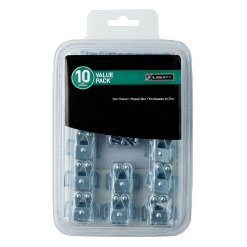 Liberty C08820L-UC-U1 Double Roller Catch with Spear, 10-Pack