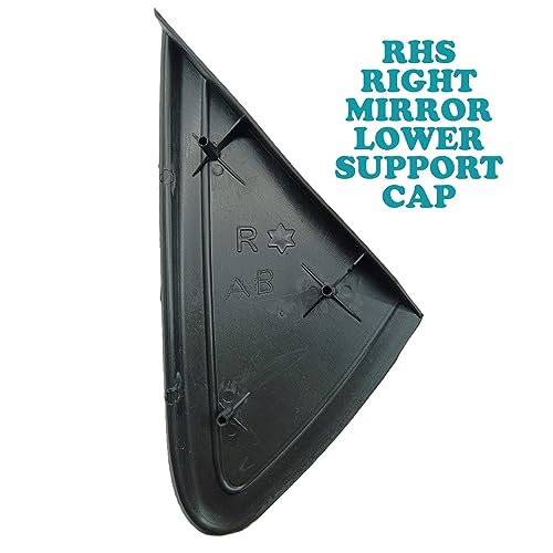 Image of Front Mirror Lower Support Cap For Vento Car | Protect The Mirror against Dust, Dirt, Car Washes, Vandals | Outer Mirror Fender Automatic Trim[2423] (R-H S VENTO CAR)
