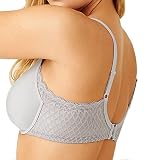 Wacoal Women's Plus Size Ultimate Side Smoother Underwire Bra, Lilac Gray, 34D