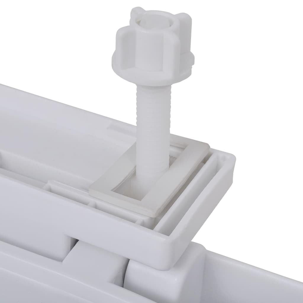 Sedile WC con abbassamento automatico, 2 pezzi, in plastica bianca, sedile WC Soft-Close, in polipropilene, per tutti i WC comuni, chiusura silenziosa
