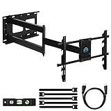 Cascillo 36 Inches Extension Long Arm Corner TV Wall Mount Bracket,Height Setting Full Motion...