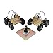 Extreme Max 5800.0200 Power Wheels Driveable / Steerable Snowmobile Dollies - Standard