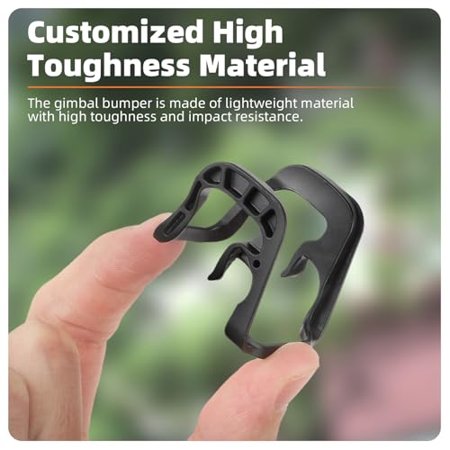 Image of for DJI Neo Gimbal Protector - Anti-Collision Drone Guard, Lightweight Lens Safety Bumper for DJI Neo Accessories (Black)