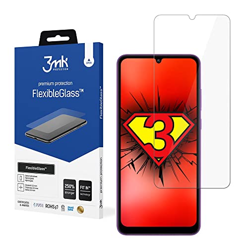 3mk Displayschutzfolie kompatibel mit Huawei Y6p FlexiGlass