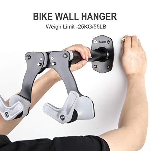 Cxwxc Bike Hanger - Bike Accessories Rack For Garage Indoor Storage - Horizontal Bike Wall Mount Hook For Bicycles #TOP1