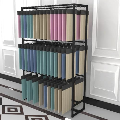 Tige de suspension réglable pour rouleaux de cuir et tissu