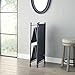 Black, Dark Bronze Hand-Brushed Finish Console Table