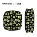 Luarisgur Walkers Rollators Accessories Green Leaves St Patricks Day Decor Walker Seat Covers for Seniors Irish Lucky Day Pattern Universal Rollator Walker Seat and Backrest Covers