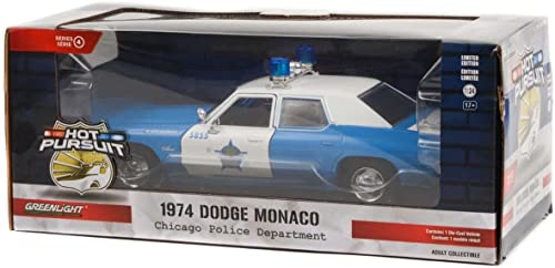 Modelo Dodge Monaco Policía Chicago 1:24 miniatura 2