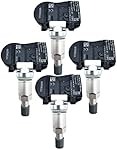 VESEN Tire Sensor 68078861AA Programmed Tire Pressure Monitoring System (TPMS) Sensor for Chrysler Dodge Jeep Replacement for 68001696AA,68001696AB,68078861AB,68078861AC 315MHz 4-Pack