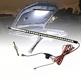 GreceYou Under Hood LED Light Kit, Waterproof 12V Car LED Lights Bars Car Hood Work Inspection Lights Underhood Work Light Kit with Automatic On/Off -Universal Fits Any Vehicle