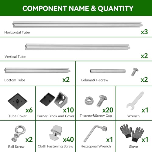 Yosuny RTFALMETAL Rug Tufting Frame Kit thumb #5