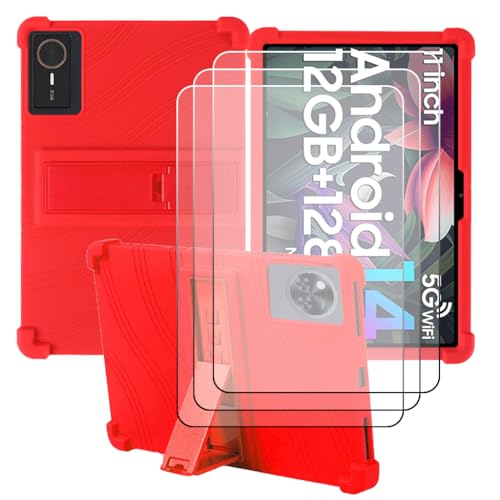 Funda para tablet HNVHNV C5 antichoque con silicona suave y protector de pantalla