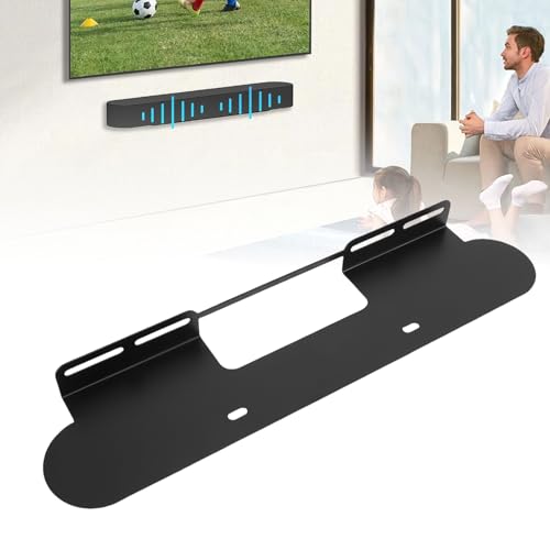 Estante de pared para altavoz de metal texturizado con diseño premium 3