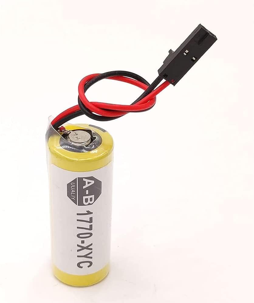 Miniatura 5 de DLF-Best - Batería de litio para Allen Bradley PLC 1770-XYC de 3 V, 1800 mAh, 1770  XYC  1770-XYB 1756-BA1  Enchufe negro