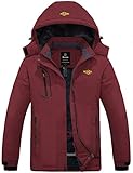 Best Warmest Winter Jackets - wantdo Women's Warm Ski Jacket Winter Waterproof Fleece Review 