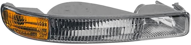 CarLights360: For 2000-2006 GMC Yukon Front Signal/Corner Light Assembly Driver Side CAPA Certified Replacement for GM2520174 | 15199560, 16526125