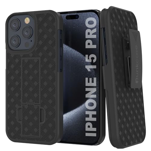 Coque iPhone 15 Pro pour randonnée et chantier avec holster