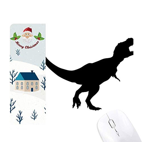 Tapis de souris fossiles de dinosaures os noirs pour décor de bureau et maison